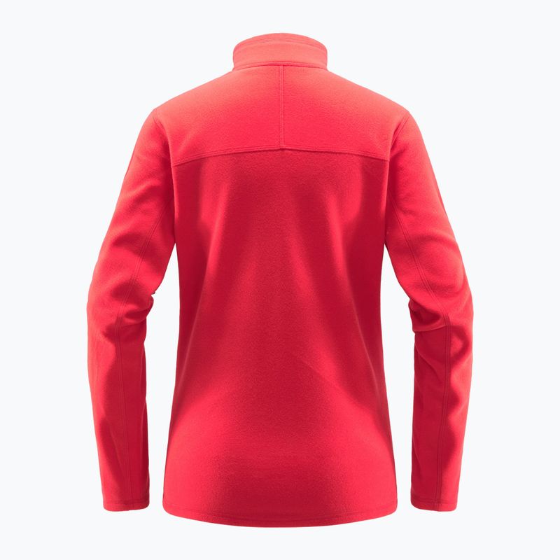 Felpa trekking donna Haglöfs Buteo Mid rosso scarlatto 6