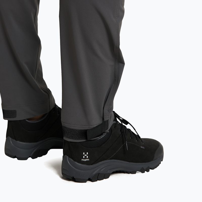 Pantaloni da trekking da donna Haglöfs Mid Standard magnetite/nero vero 6