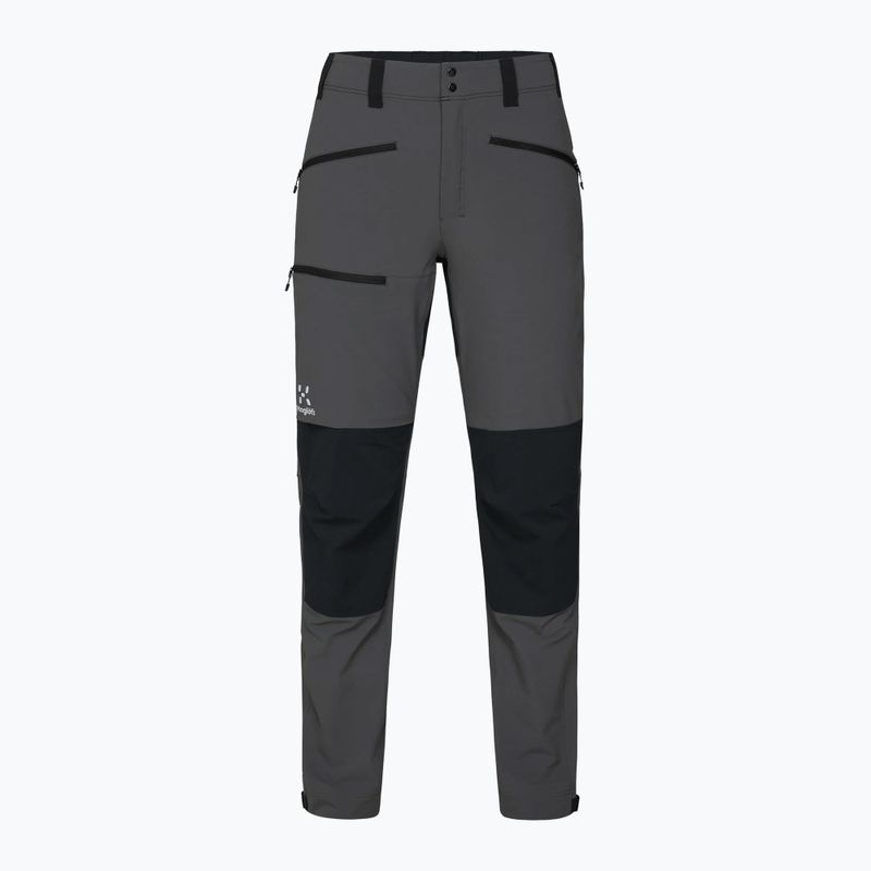 Pantaloni da trekking da donna Haglöfs Mid Standard magnetite/nero vero 7
