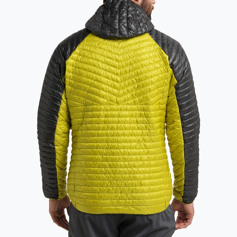 Haglöfs piumino da uomo L.I.M Mimic Hood aurora/verde oliva 3