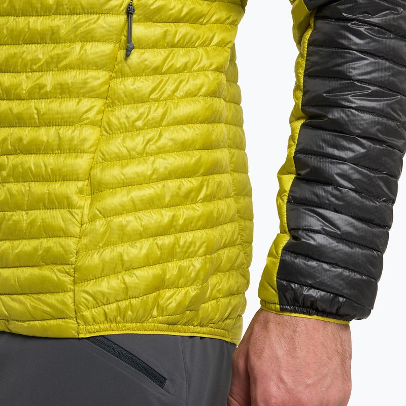 Haglöfs piumino da uomo L.I.M Mimic Hood aurora/verde oliva 7