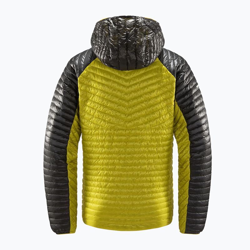 Haglöfs piumino da uomo L.I.M Mimic Hood aurora/verde oliva 14