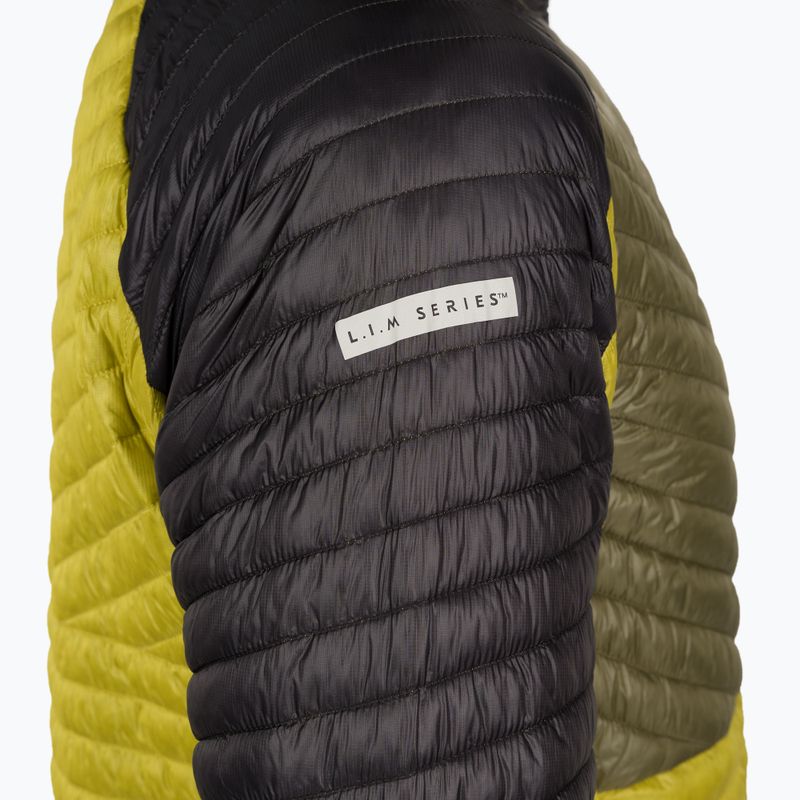 Haglöfs piumino da uomo L.I.M Mimic Hood aurora/verde oliva 12