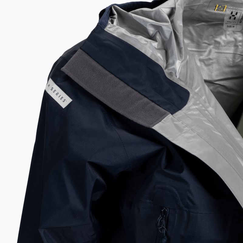 Giacca antipioggia da donna Haglöfs L.I.M GTX 2022 blu tarn 5