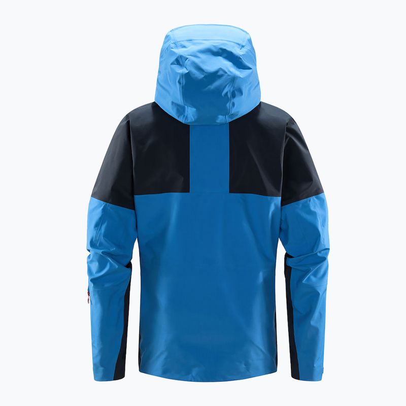 Giacca antipioggia Haglöfs Spitz GTX PRO blu nordico/blu filato da uomo 15