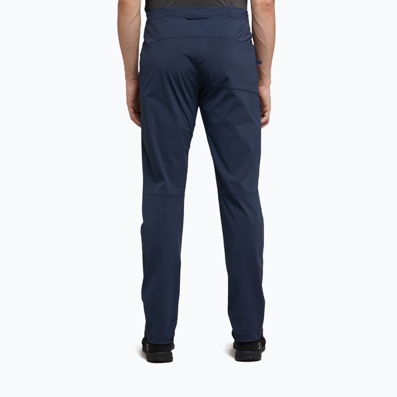 Pantaloni da arrampicata da uomo Haglöfs ROC Lite Slim tarn blu 3