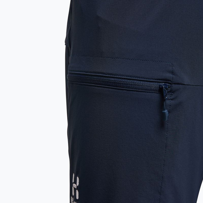 Pantaloni da arrampicata da uomo Haglöfs ROC Lite Slim tarn blu 4