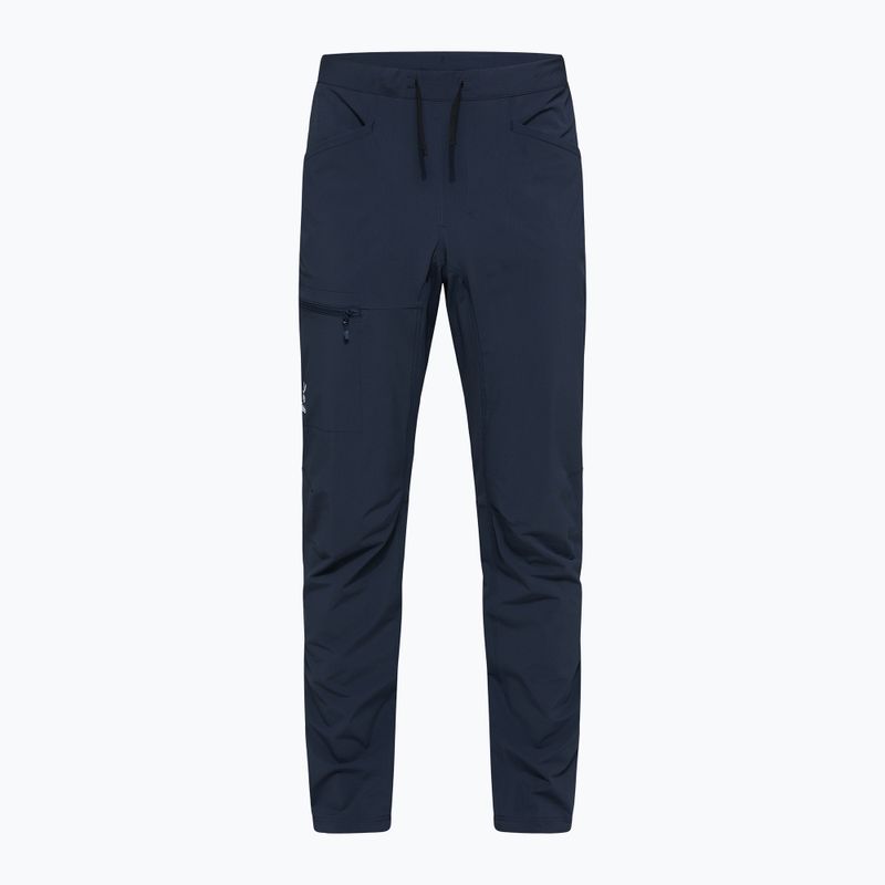 Pantaloni da arrampicata da uomo Haglöfs ROC Lite Slim tarn blu 7