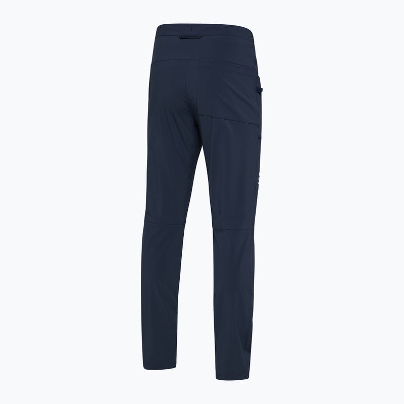 Pantaloni da arrampicata da uomo Haglöfs ROC Lite Slim tarn blu 6