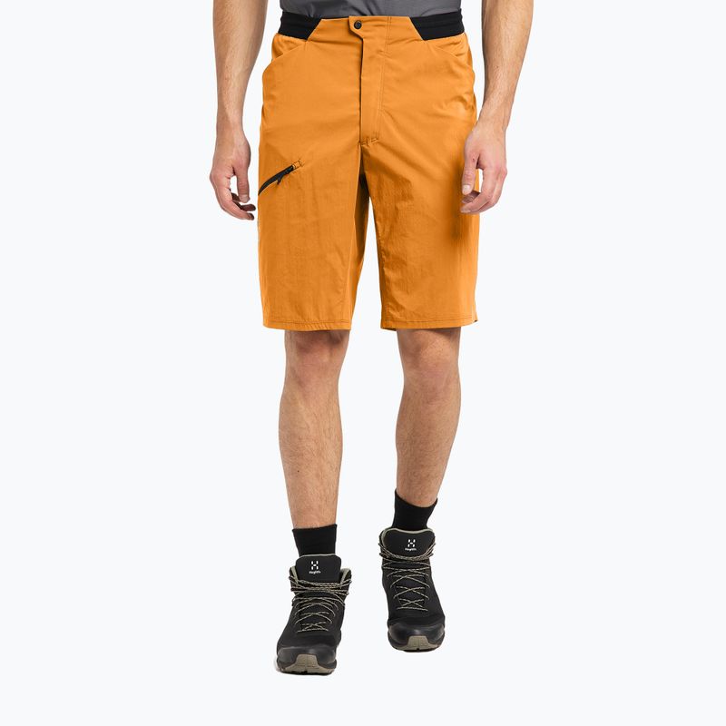 Pantaloncini da trekking Haglöfs da uomo L.I.M Fuse giallo deserto