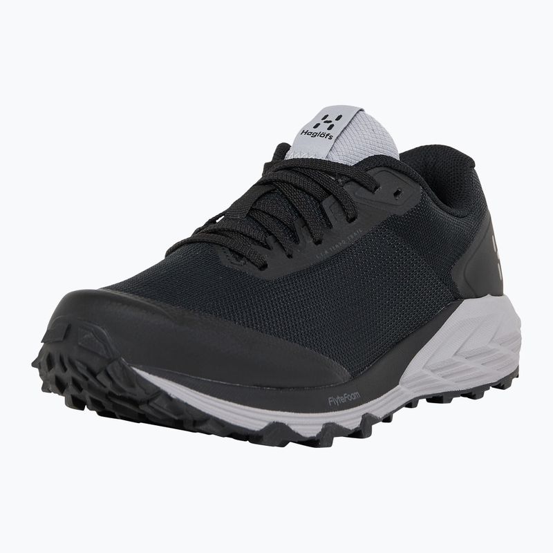 Scarpe da corsa da uomo Haglöfs L.I.M Tempo Trail Low nero vero/cemento 8