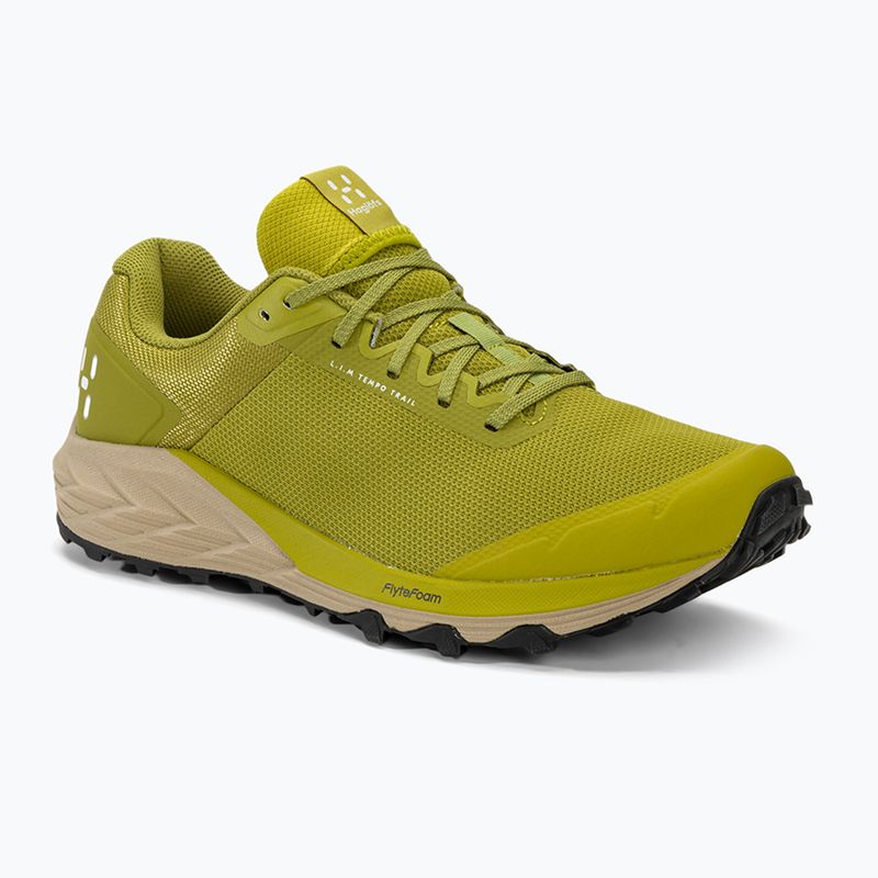 Scarpe da corsa da uomo Haglöfs L.I.M Tempo Trail Low verde lime/aurora