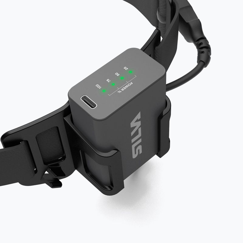 Lampada frontale Silva Trail Speed 5R antracite 6