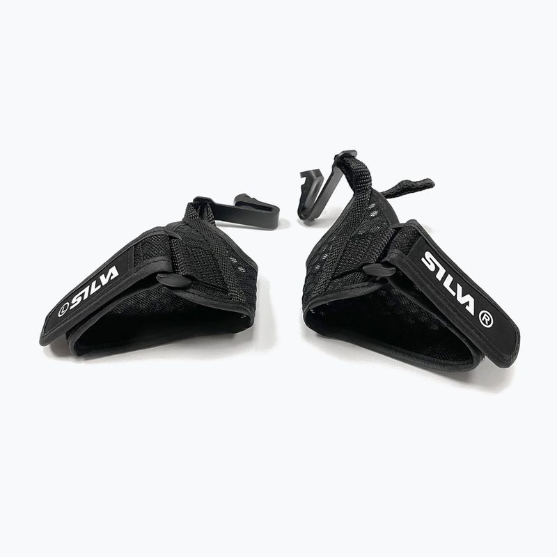 Cinturini per bastoncini da corsa Silva Running Poles Wrist black 2