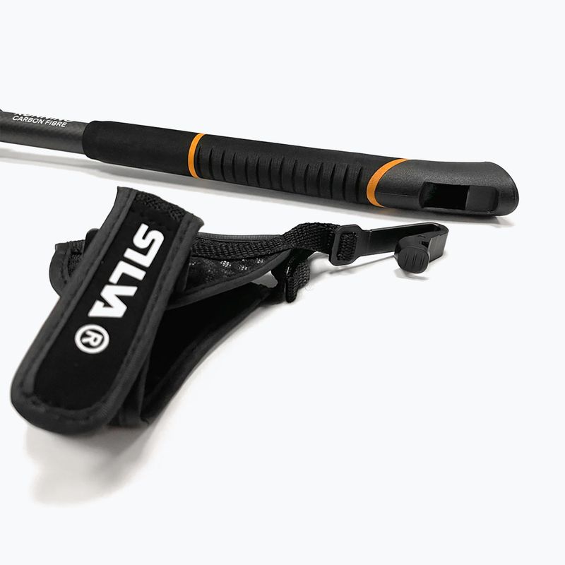 Cinturini per bastoncini da corsa Silva Running Poles Wrist black 3