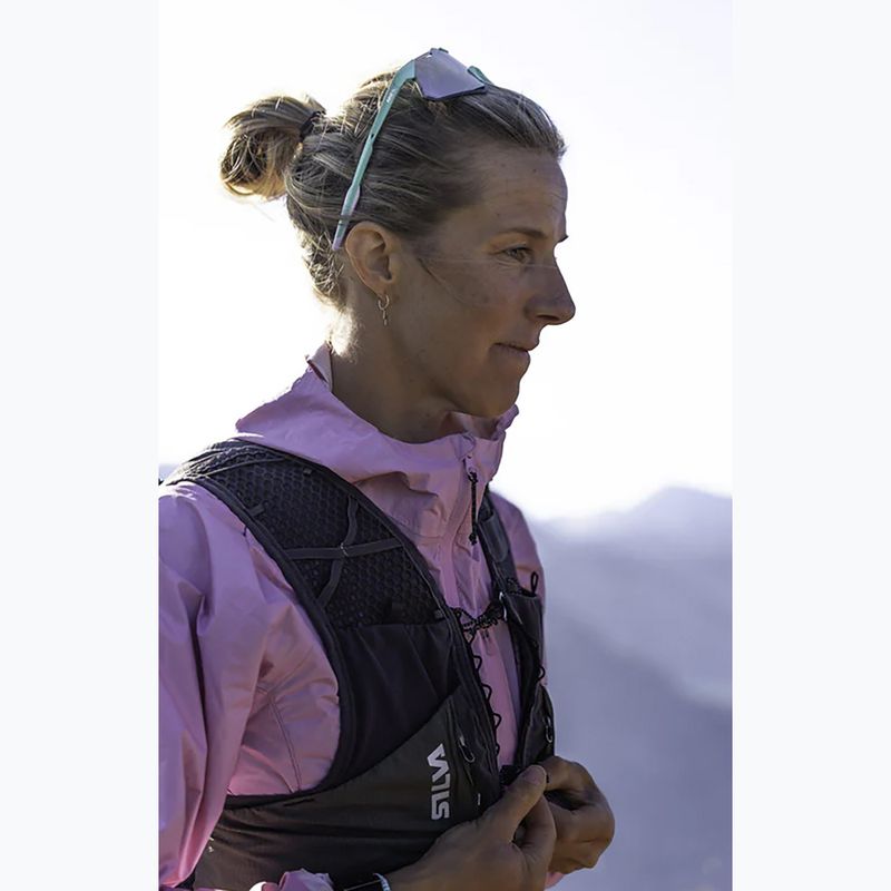 Gilet da corsa Silva Strive 5L Vest pink 12