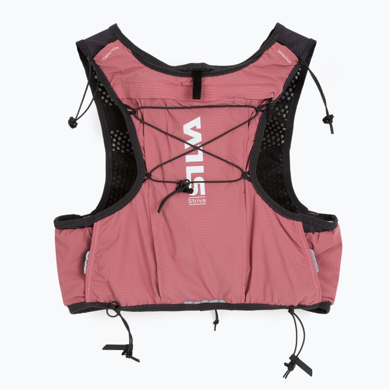 Gilet da corsa Silva Strive 10 Vest rosa 2