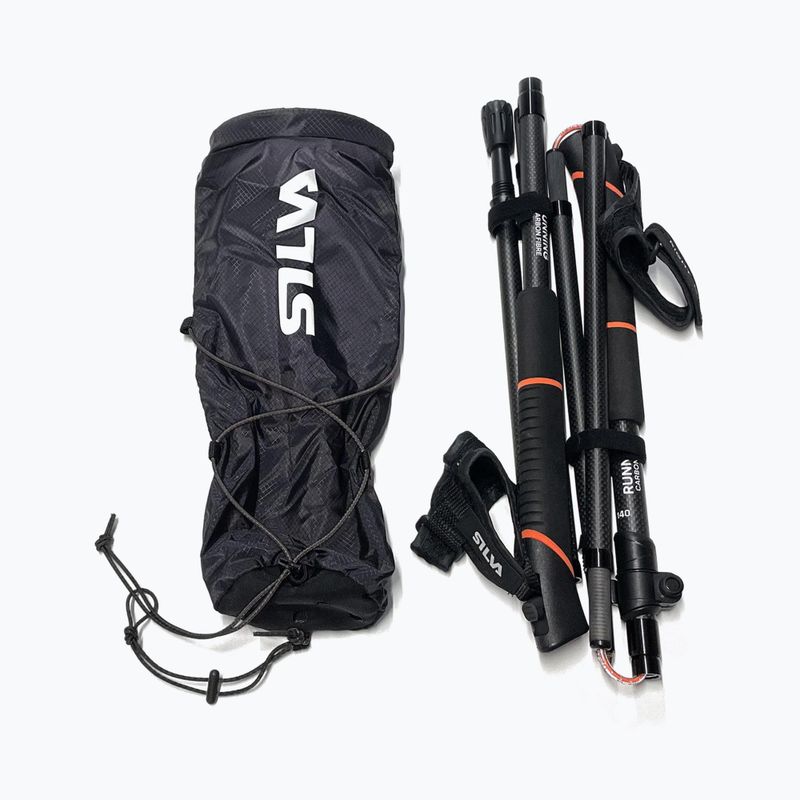 Silva Strive Quiver nero porta bastoni da corsa 4