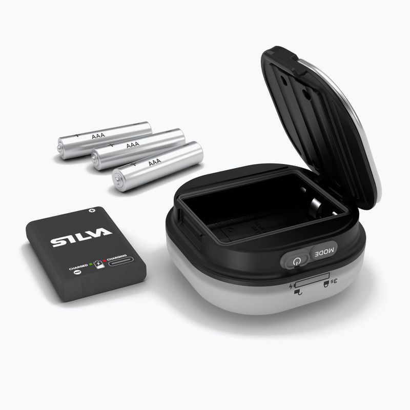 Luce turistica Silva Glow nera 3