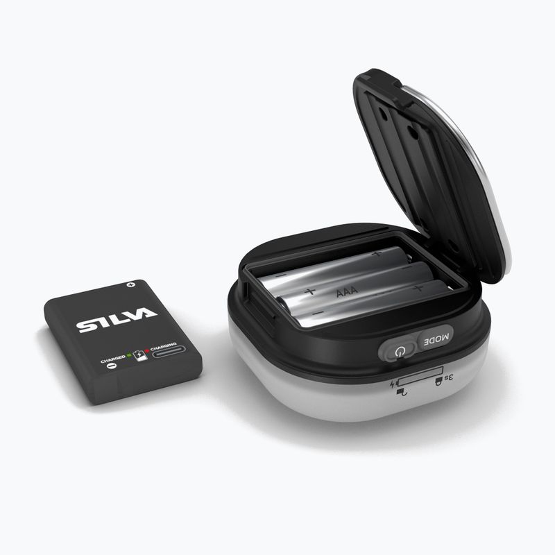 Luce turistica Silva Glow nera 4