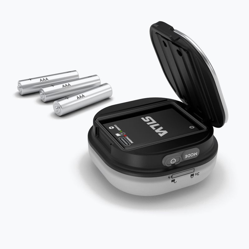 Luce turistica Silva Glow nera 5