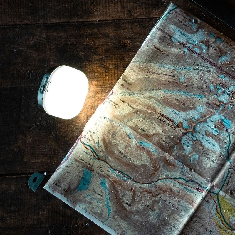 Luce turistica Silva Glow nera 9