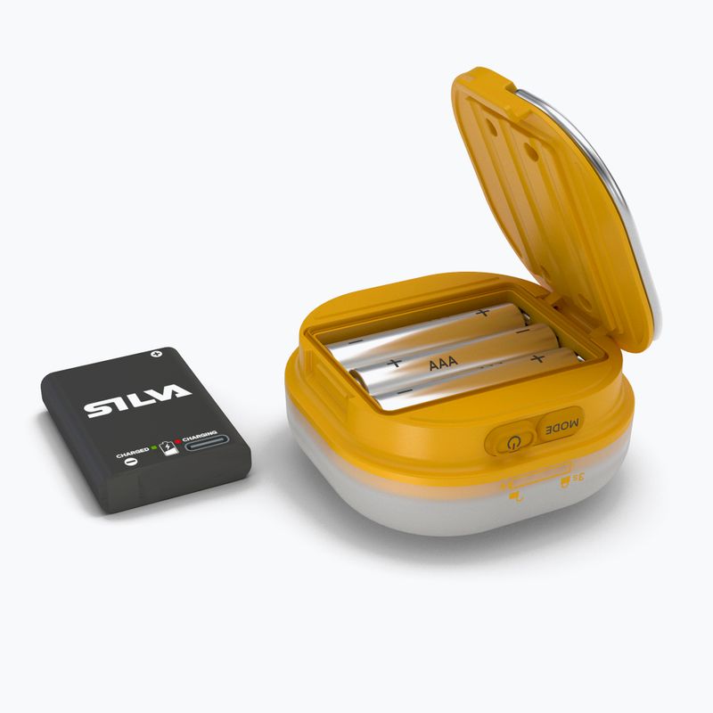 Luce da viaggio Silva Glow giallo 4