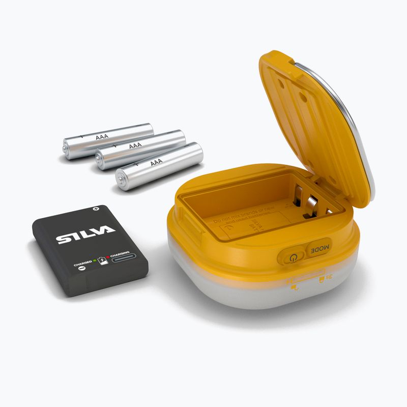 Luce da viaggio Silva Glow giallo 5