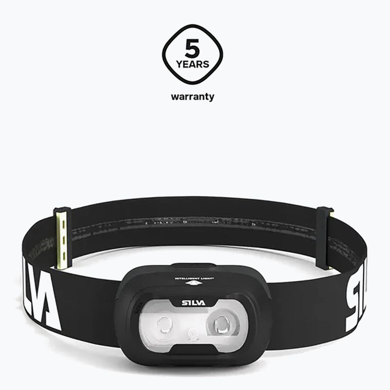 Lampada frontale Silva Seek 600 Recharge Midnight black 2