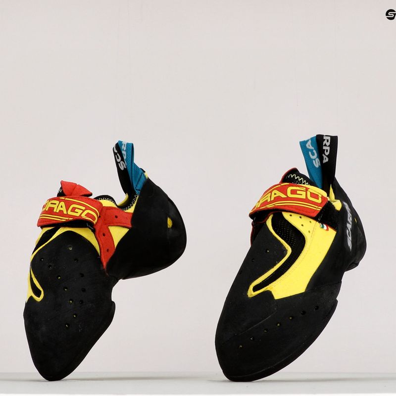 Scarpe da arrampicata SCARPA Drago giallo 10