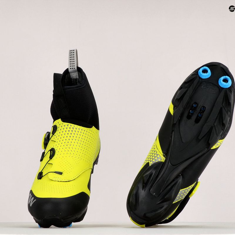 Scarpe da ciclismo MTB da uomo Northwave Celsius XC ARC. GTX giallo fluo/riflettente 12