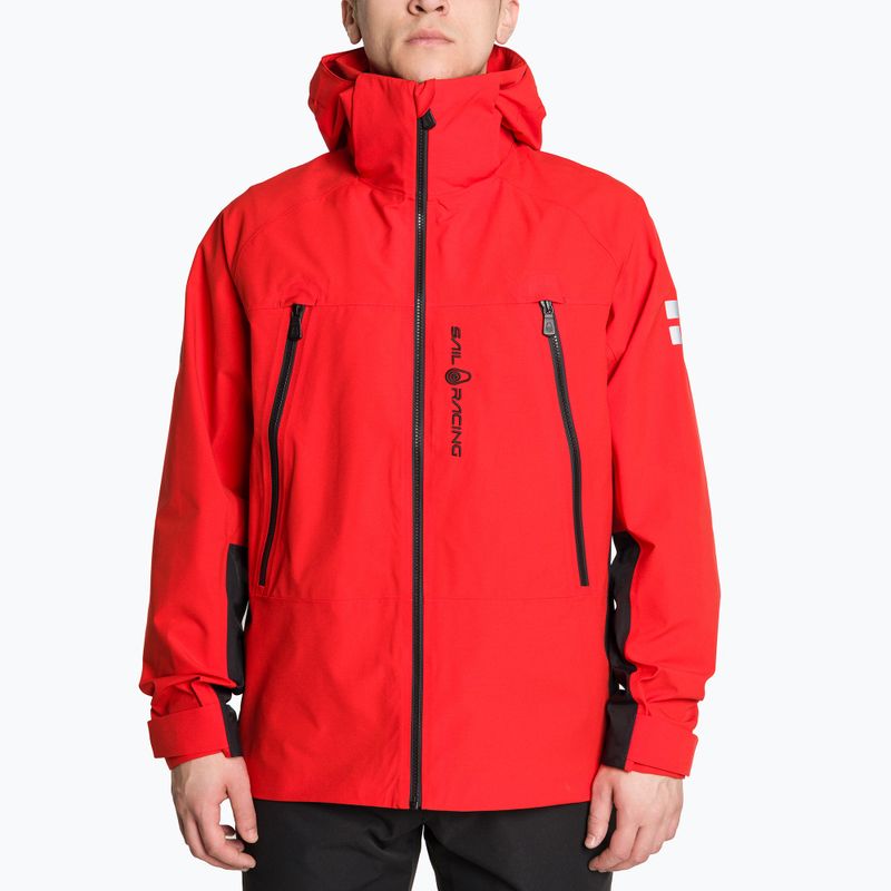 Giacca Sail Racing Spray Ocean da uomo rosso brillante