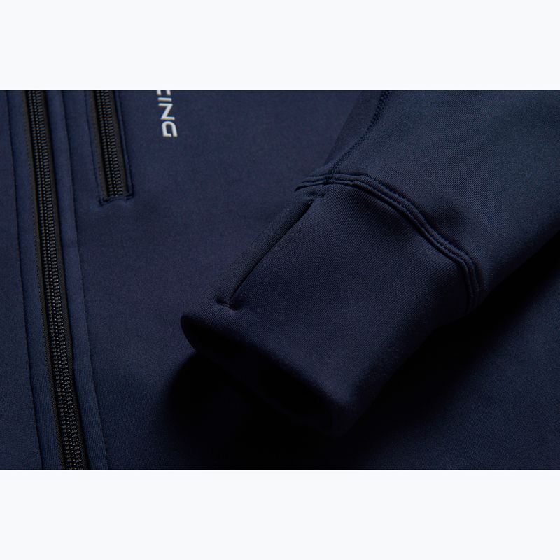 Felpa nautica da uomo Sail Racing Spray Powerstretch Zip Hood dark navy 4