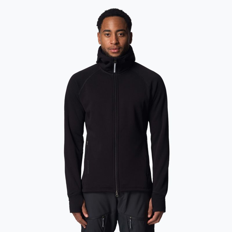 Giacca softshell Houdini Power Houdi da uomo nero vero/nero vero