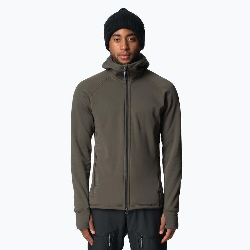 Giacca softshell da uomo Houdini Power Houdi baremark verde