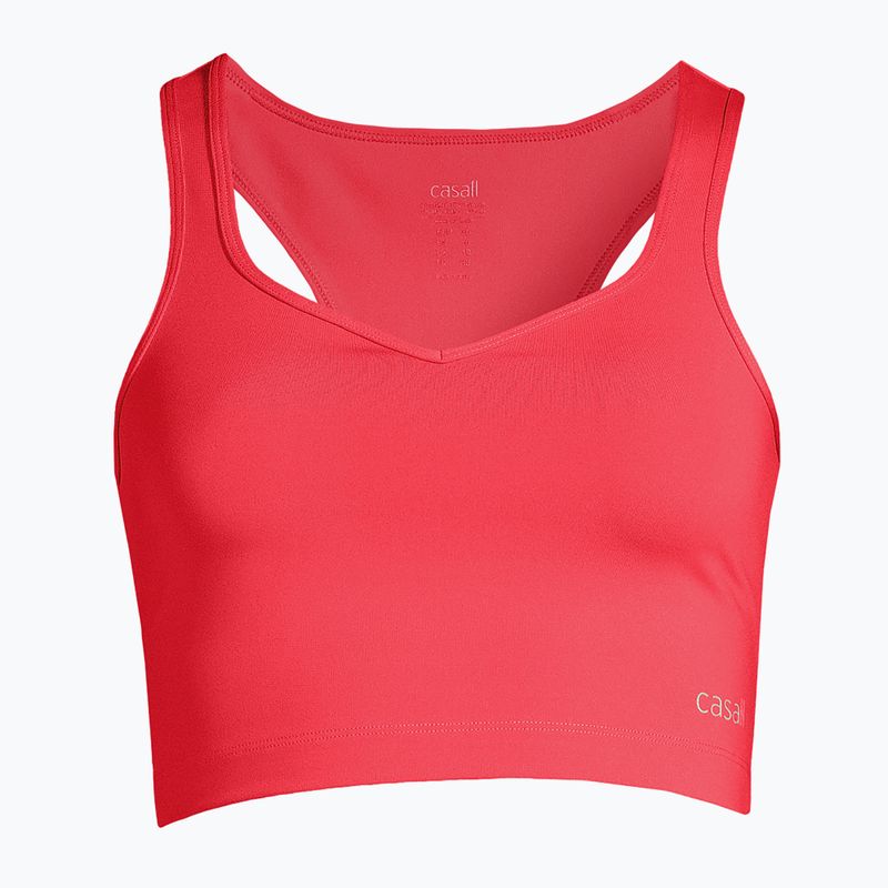 Casall Heart Shape Sport top da allenamento da donna rosso intenso 3