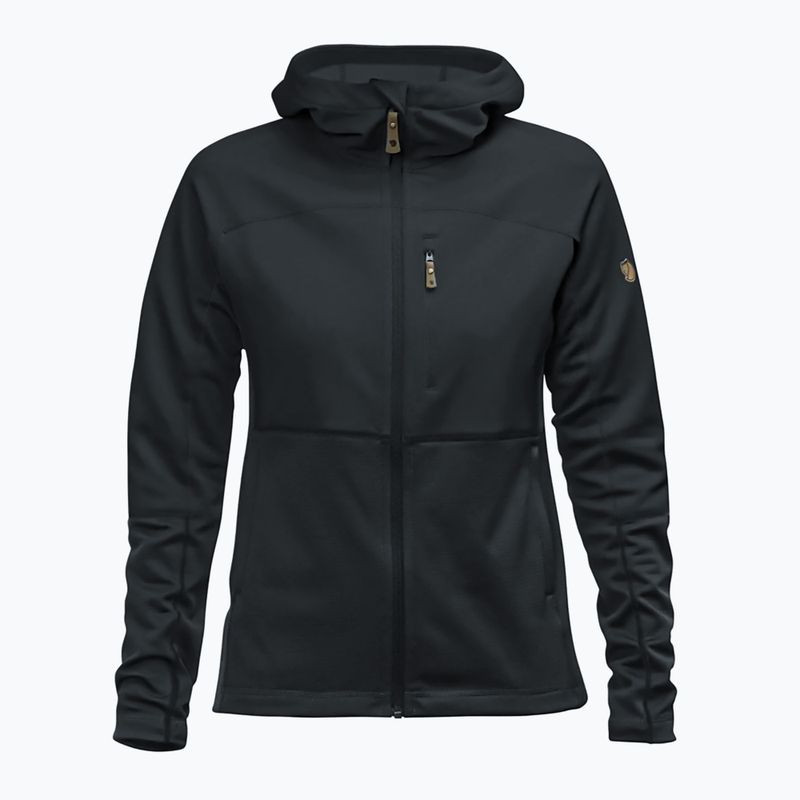 Giacca da trekking da donna Fjällräven Abisko Trail Fleece nero 7