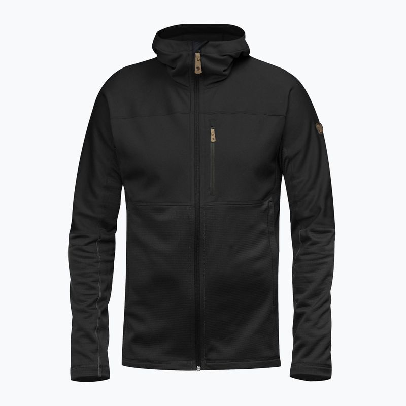 Giacca da trekking da uomo Fjällräven Abisko Trail Fleece nero 7