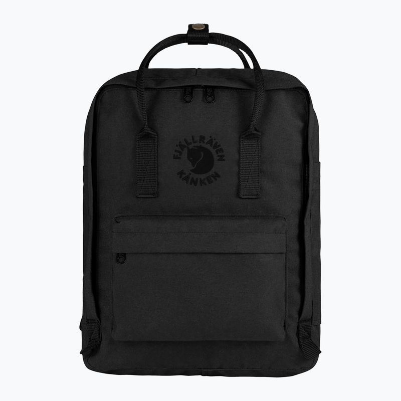Zaino da città Fjällräven Re-Kanken 16 l black