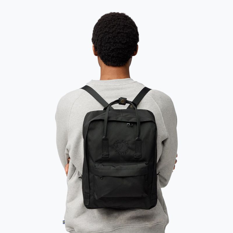 Zaino da città Fjällräven Re-Kanken 16 l black 3
