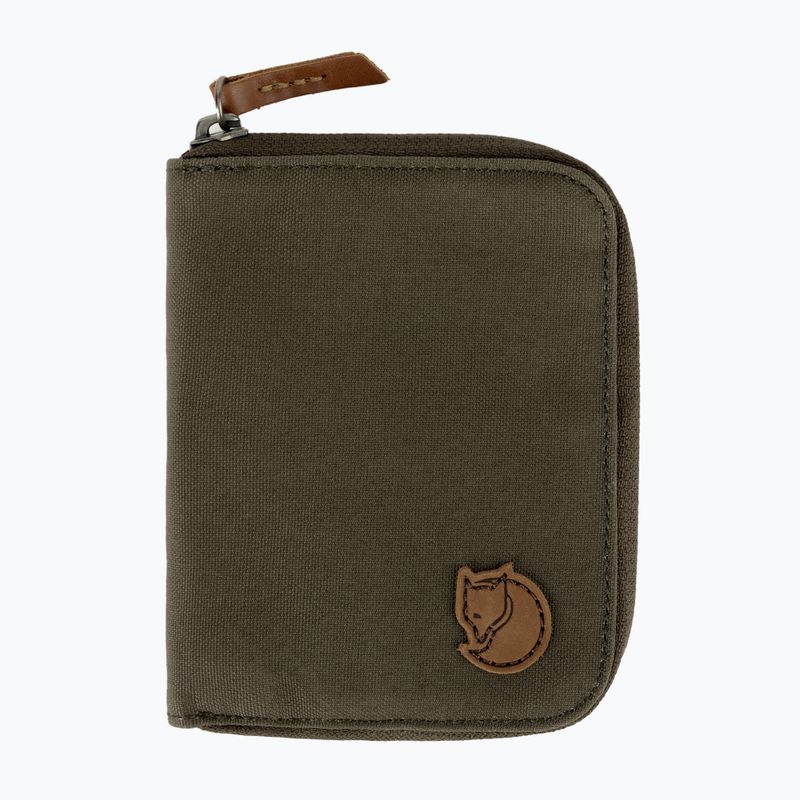 Fjällräven Portafoglio Zip oliva scuro 2