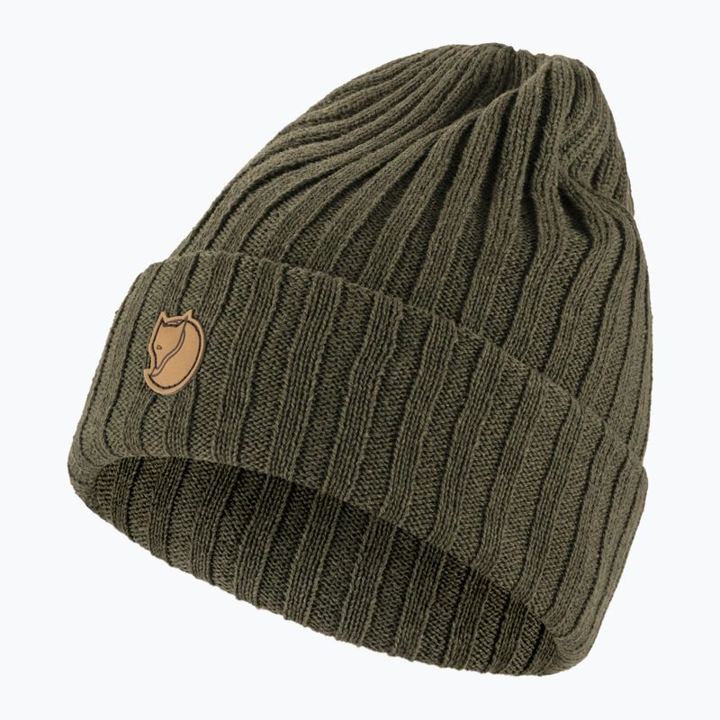 Cappello invernale Fjällräven Byron Hat dark olive 2