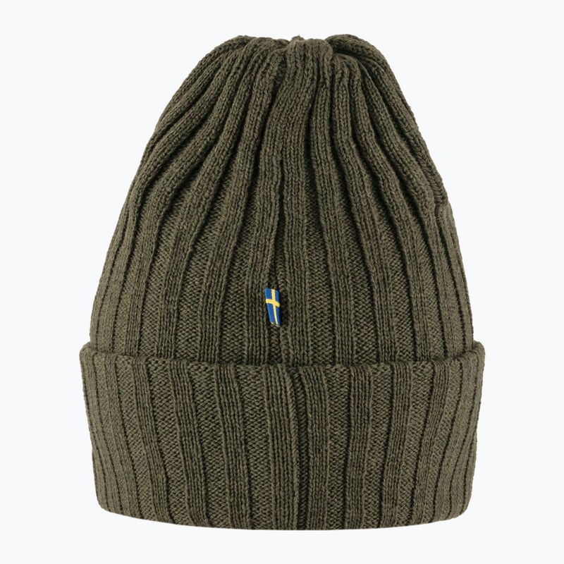 Cappello invernale Fjällräven Byron Hat dark olive 3