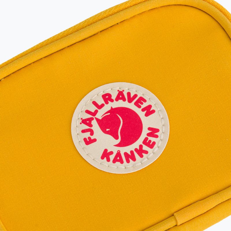 Fjällräven Kanken Portafoglio per carte giallo caldo 5