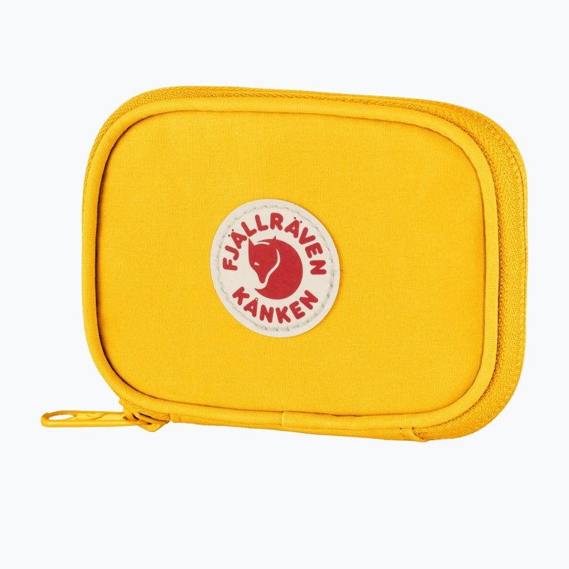 Fjällräven Kanken Portafoglio per carte giallo caldo 7