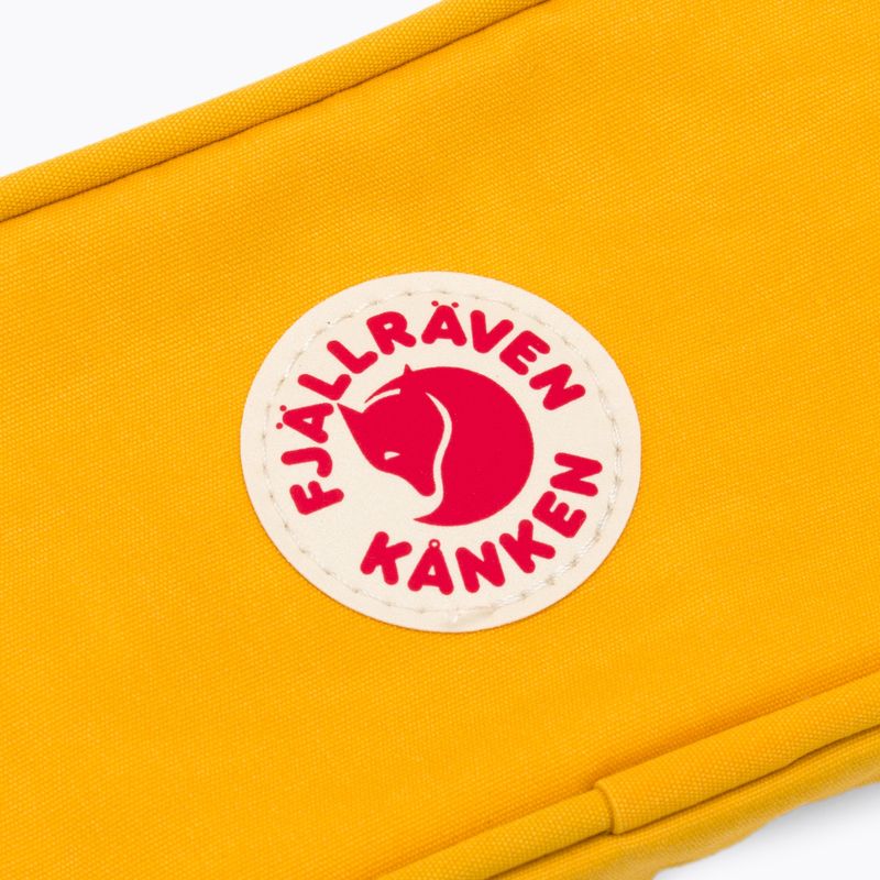 Fjällräven Kanken Custodia per penna giallo caldo 4