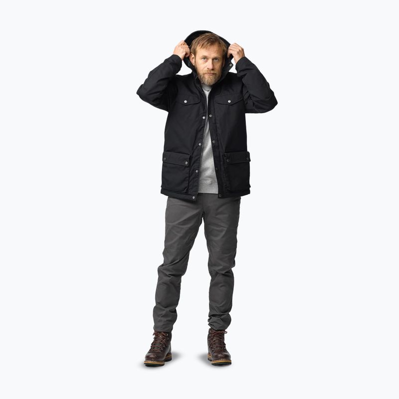 Giacca a vento da uomo Fjällräven Greenland Winter black 2