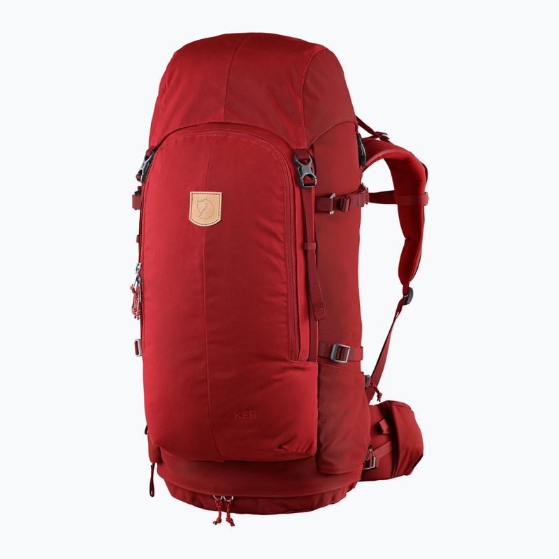 Zaino da trekking Fjällräven da donna Keb 52 l lava/lava scuro