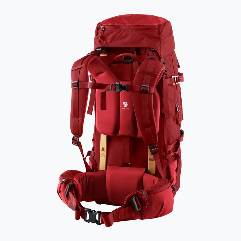 Zaino da trekking Fjällräven da donna Keb 52 l lava/lava scuro 2