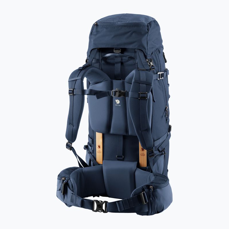 Zaino da trekking da donna Fjällräven Keb 72 l storm/dark navy 2
